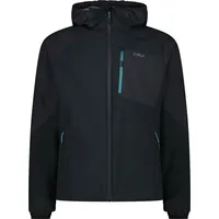 CMP Herren Hoodie Jacke (Größe XXL, schwarz)