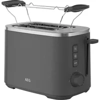 AEG Toaster Deli 5, 7 Toasteinstellungen, Countdown-Timer, Stopp-, Auftau-,