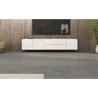 Borchardt Möbel Lowboard BORCHARDT MÖBEL, weiß (weiß matt), B:190cm