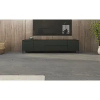 Borchardt Möbel Lowboard BORCHARDT MÖBEL, schwarz (schwarz matt), B:190cm