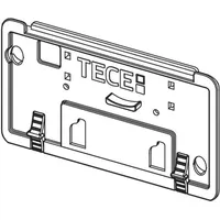 TECE Spritzschutz für Octa- und Compact 320-spülkästen