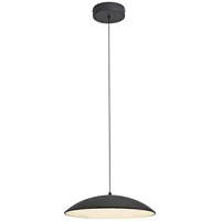 Schöner Wohnen Lente 1-flg. 40 cm schwarz Aluminium, Kunststoff,