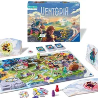 Ravensburger 24582 Ventopia - Die Fliegende Insel, Brettspiel mit