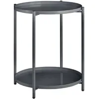 Tectake Beistelltisch Oxford 45,5x45,5x53cm