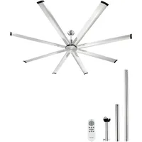 Vevor 214 cm Deckenventilator Silber