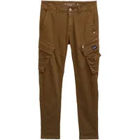 Tom Tailor Cargo TAPERED SWEAT CARGO tapered in Braun