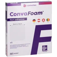 1001 Artikel Medical CONVAFOAM nicht-adhäsiv Schaumverband 15x15 cm 5