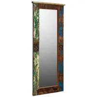 MASSIVMOEBEL24.DE Spiegel Altholz 59x5x145 mehrfarbig lackiert NATURE OF SPIRIT