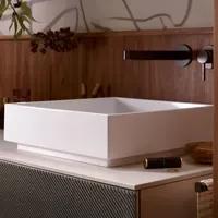 Hansgrohe Xuniva Evo E Aufsatzwaschtisch 40 x 40 cm