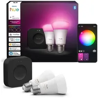 Philips Hue Starter Kit Bridge Pro + 2 E27,