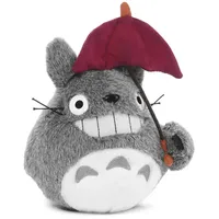 Close Up Semic Plüsch Totoro mit Regenschirm 15Cm, Kunststoff,