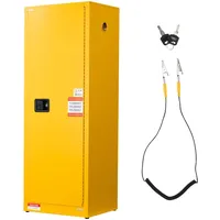 Vevor Feuerlöschschrank feuerlöschfähiger brennbarer Lagerschrank (87,06 L) mit verstellbarem