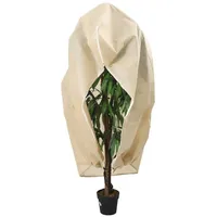 VidaXL Wintervlies mit Reißverschluss 10 Stk. 70 g/m2 1x1,55