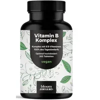 Bloom naturals beauty supplements Vitamin B Komplex Tabletten 365
