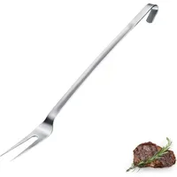 Westmark Fleischgabel Pro – Edelstahl Tranchiergabel mit langen Zinken