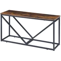 [en.casa] Kaminholzregal Vaasa mit Sitzfläche 100x30x50cm
