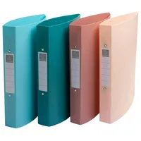 Exacompta Skandi Ringbücher 2-Ringe farbsortiert 4,0 cm DIN A4,