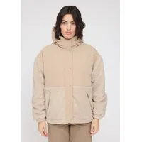 Mazine Fabric Blocking Jacket - Damen Fleecejacke, Größe:XS, Farbe:oat/natural
