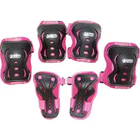 Best Sporting Schützer Set Girls bis 50 kg pink/schwarz