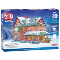 Eurographics 9910-5817 - Christmas House 3D, Puzzle 1100 Teile,