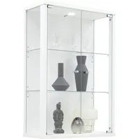 Fif Möbel Vitrine FIF MÖBEL "OPTIMA", weiß, B:56cm H:82cm