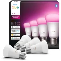 Philips LED-Birne 6W E27 810 lm warmweiß 4 St.