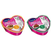 Vitakraft Katzenfutter Poesie 15x Pute in Käsesauce 15x Wild