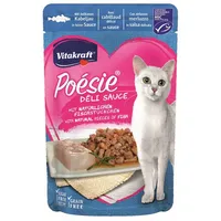 Vitakraft Poesie DeliSauce Kabeljau 23 x 85 g