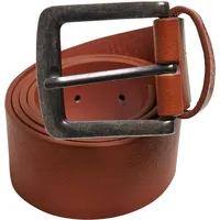 URBAN CLASSICS Leather Imitation Belt XL Braun