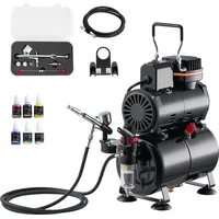 Vevor Airbrush Set 1/6 PS mit Luftkompressor & Tank,