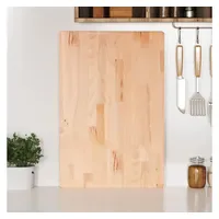 VidaXL Schneidebrett 60 x 40 x 4 cm Massivholz