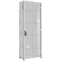Fif Möbel Vitrine OPTIMA 57,5 x 32 x 172