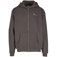 Karl Kani Chest Signature Essential Zip Hoodie - grau,