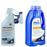 PARAM Milbenspray + Milben Waschmittelkonzentrat 8 St.