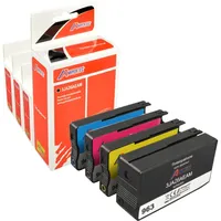 Ampertec 4 Kompatible Tinten ersetzt HP 6ZC70AE 963 Multipack