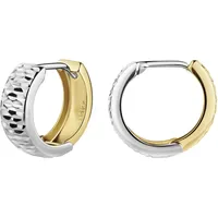 Fascination by Ellen K. Creolen mehrfarbig 585 Gelbgold bicolor