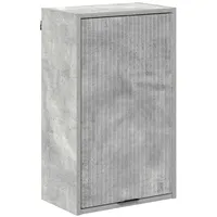 VidaXL Badezimmerschrank Wandmontiert Beton Grau 39 x 23,5 x