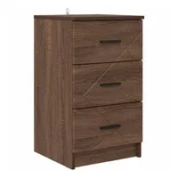 VidaXL Nachtschrank Eichen-Optik 38 x 38 x 66 cm