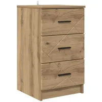 VidaXL Nachttisch Artisan-Eiche 38 x 38 x 66 cm
