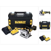 DeWalt DCW 682 E1T Akku Flachdübelfräse 18 V 102