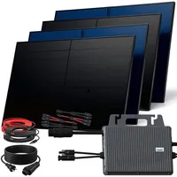 Sunniva Balkonkraftwerk Full Black Bifazial 2000/800 W inkl. 4