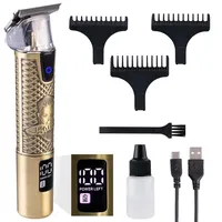 Sichler Men's Care Haartrimmer: Profi Akku-Haarschneidemaschine, Barttrimmer mit LCD