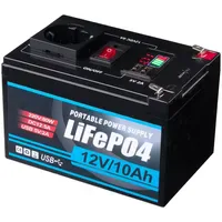 Revolt 230-V-Powerstation & Solarkonverter, LiFePO4, 111 Wh, 80 W,