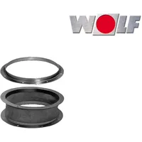 WOLF-Garten Wolf Ansaugstutzen ZKE, elastisches Zwischenstück f. ER-RDM 56/57-56..-..-..