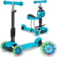 Ricokids Buggy dreirädriger Roller - türkis - Türkis