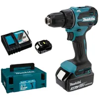 Makita DDF490RFJ inkl. 2 x 3,0 Ah + Makpac
