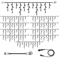 StarTrading SYSTEM 24 KOMPLETT SET 15m Lichterkette Eisregen Icicle