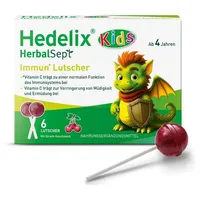 Dr. Theiss Naturwaren Hedelix HerbalSept Immun Lutscher Kids