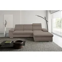 Werk2 Ecksofa WERK2 "Palma modernes Schlafsofa mit Bettkasten, L-Form,