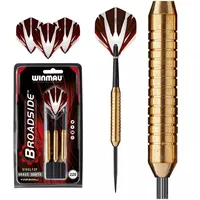 WINMAU Dartpfeile Stahlspitze Broadside brass gelb 22g